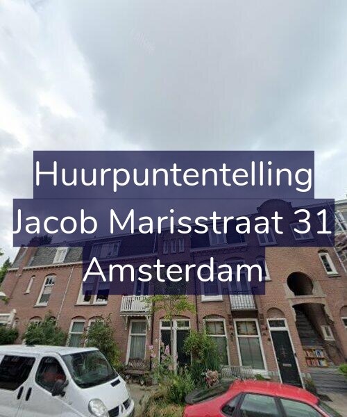 Foto gevel Huurpuntentelling voor Jacob Marisstraat 31, Amsterdam