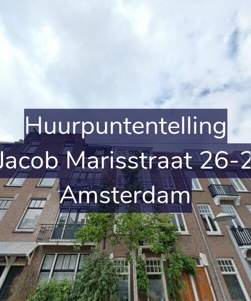 Foto gevel Huurpuntentelling voor Jacob Marisstraat 26-2, Amsterdam
