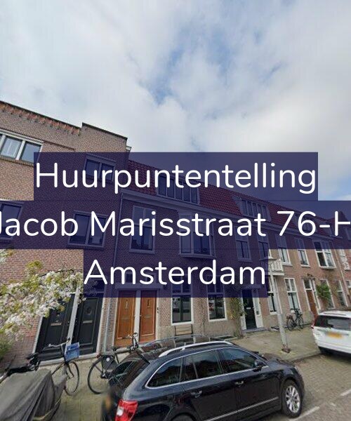Foto gevel Huurpuntentelling voor Jacob Marisstraat 76-H, Amsterdam