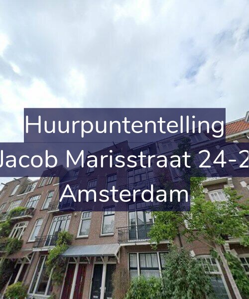Foto gevel Huurpuntentelling voor Jacob Marisstraat 24-2, Amsterdam