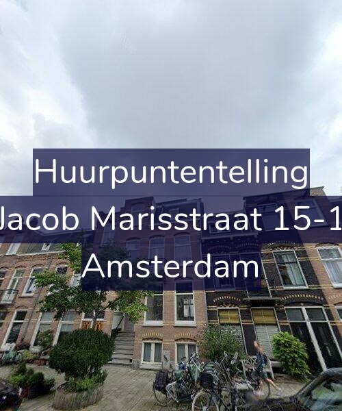 Foto gevel Huurpuntentelling voor Jacob Marisstraat 15-1, Amsterdam