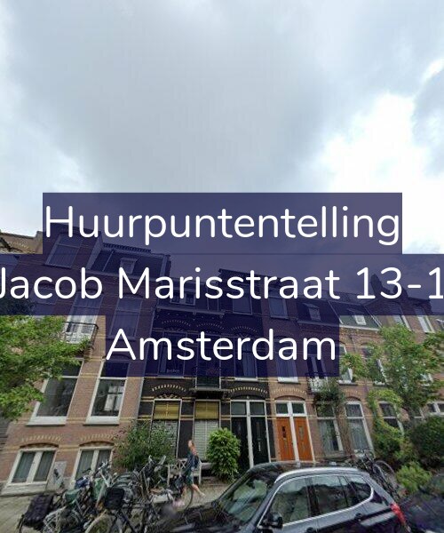 Foto gevel Huurpuntentelling voor Jacob Marisstraat 13-1, Amsterdam