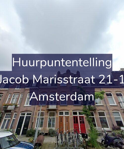 Foto gevel Huurpuntentelling voor Jacob Marisstraat 21-1, Amsterdam