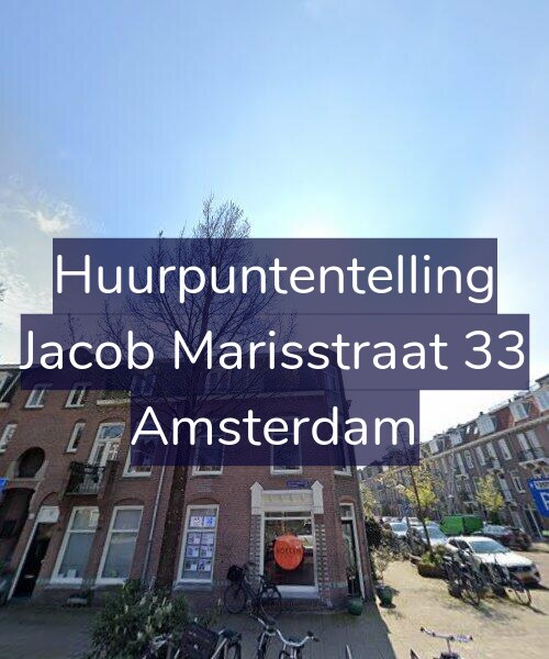 Foto gevel Huurpuntentelling voor Jacob Marisstraat 33, Amsterdam