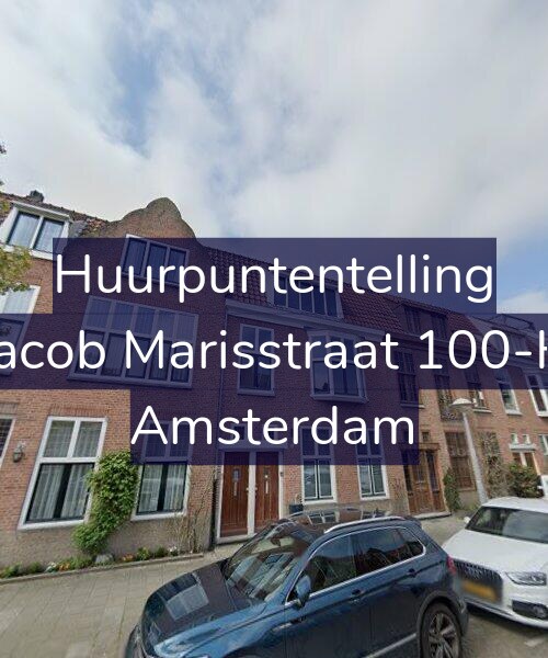 Foto gevel Huurpuntentelling voor Jacob Marisstraat 100-H, Amsterdam