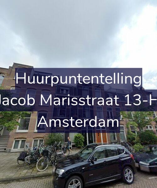 Foto gevel Huurpuntentelling voor Jacob Marisstraat 13-H, Amsterdam
