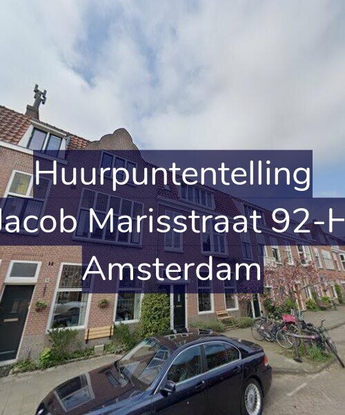 Foto gevel Huurpuntentelling voor Jacob Marisstraat 92-H, Amsterdam
