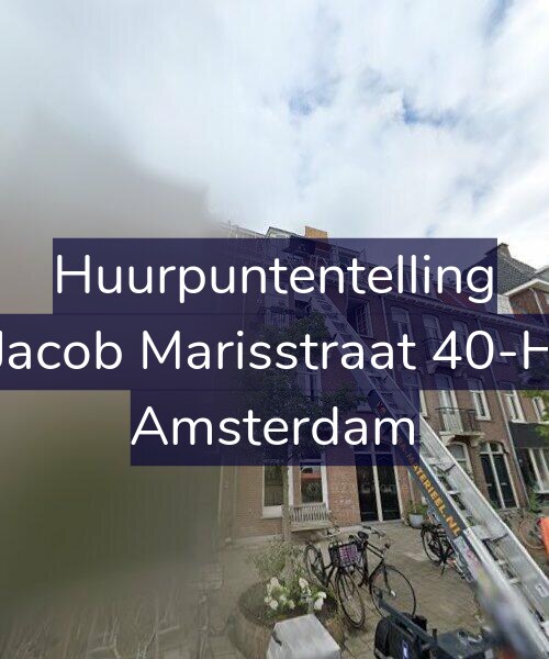 Foto gevel Huurpuntentelling voor Jacob Marisstraat 40-H, Amsterdam