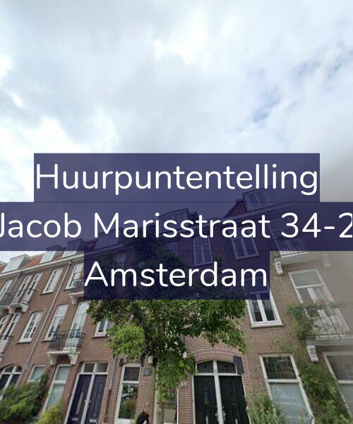 Foto gevel Huurpuntentelling voor Jacob Marisstraat 34-2, Amsterdam