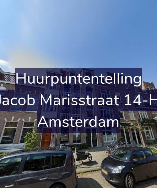 Foto gevel Huurpuntentelling voor Jacob Marisstraat 14-H, Amsterdam