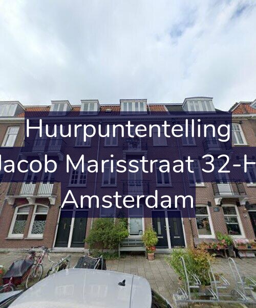 Foto gevel Huurpuntentelling voor Jacob Marisstraat 32-H, Amsterdam