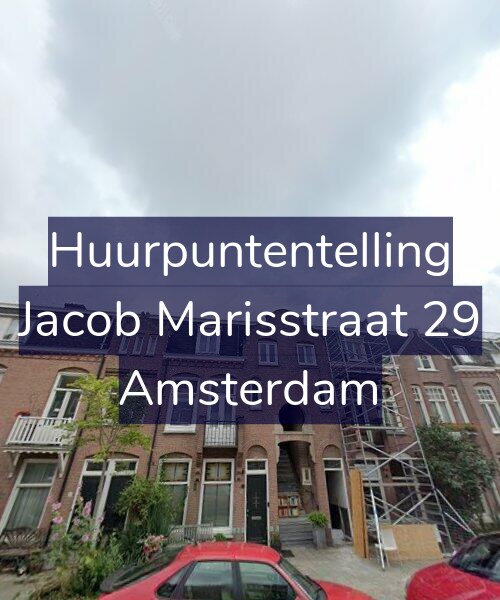 Foto gevel Huurpuntentelling voor Jacob Marisstraat 29, Amsterdam