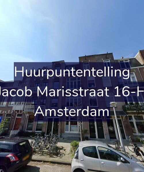 Foto gevel Huurpuntentelling voor Jacob Marisstraat 16-H, Amsterdam