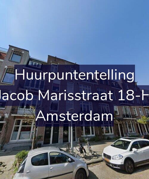 Foto gevel Huurpuntentelling voor Jacob Marisstraat 18-H, Amsterdam