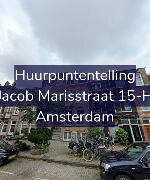 Foto gevel Huurpuntentelling voor Jacob Marisstraat 15-H, Amsterdam