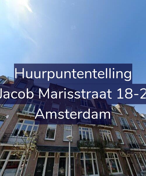 Foto gevel Huurpuntentelling voor Jacob Marisstraat 18-2, Amsterdam