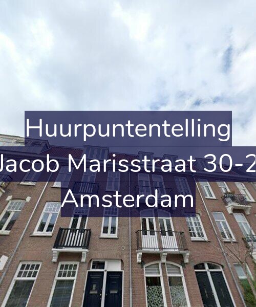 Foto gevel Huurpuntentelling voor Jacob Marisstraat 30-2, Amsterdam