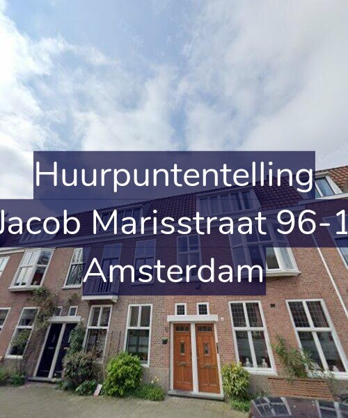Foto gevel Huurpuntentelling voor Jacob Marisstraat 96-1, Amsterdam