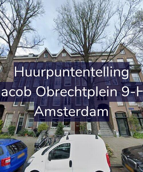 Foto gevel Huurpuntentelling voor Jacob Obrechtplein 9-H, Amsterdam