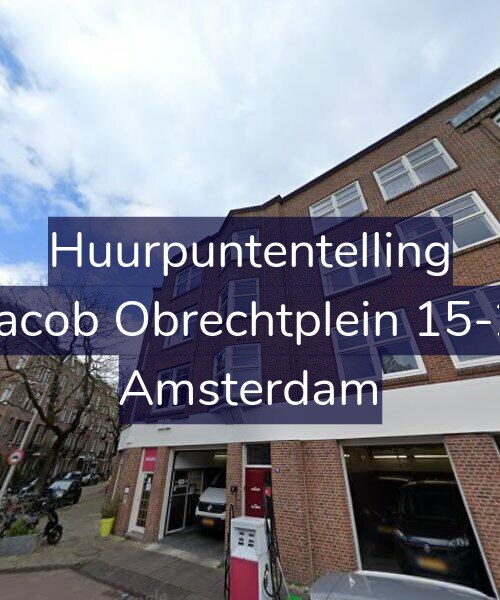 Foto gevel Huurpuntentelling voor Jacob Obrechtplein 15-2, Amsterdam