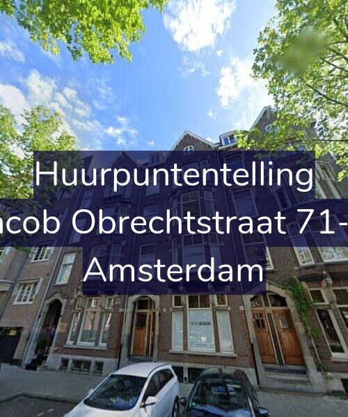 Foto gevel Huurpuntentelling voor Jacob Obrechtstraat 71-2, Amsterdam