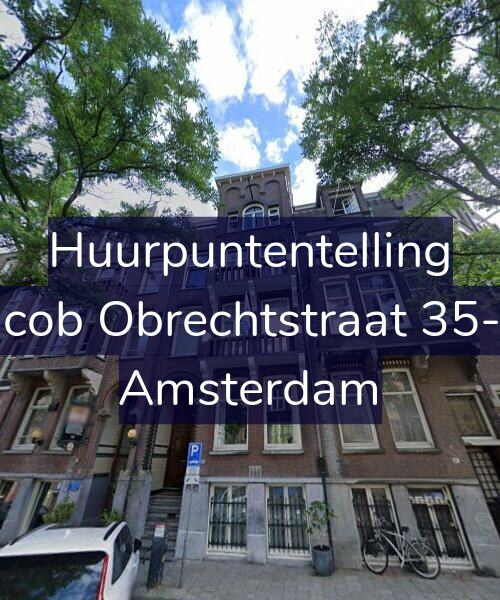 Foto gevel Huurpuntentelling voor Jacob Obrechtstraat 35-H, Amsterdam