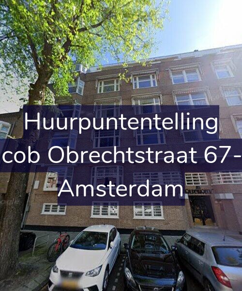 Foto gevel Huurpuntentelling voor Jacob Obrechtstraat 67-H, Amsterdam