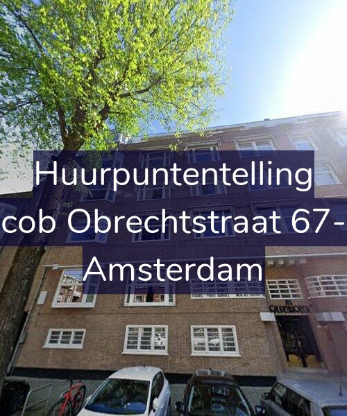 Foto gevel Huurpuntentelling voor Jacob Obrechtstraat 67-M, Amsterdam