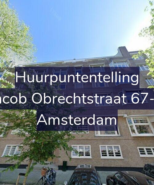 Foto gevel Huurpuntentelling voor Jacob Obrechtstraat 67-S, Amsterdam