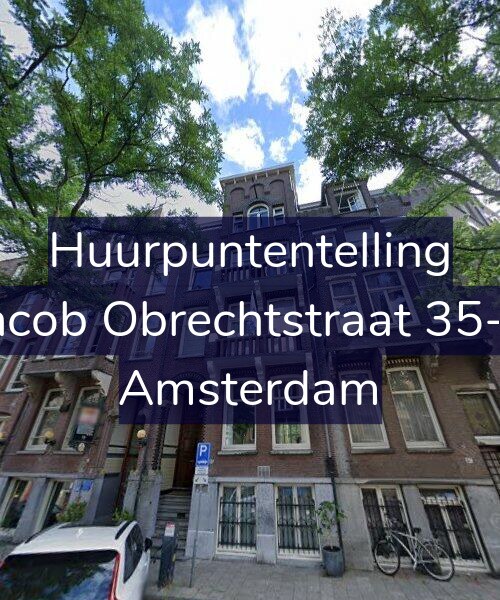 Foto gevel Huurpuntentelling voor Jacob Obrechtstraat 35-3, Amsterdam