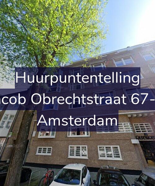 Foto gevel Huurpuntentelling voor Jacob Obrechtstraat 67-A, Amsterdam