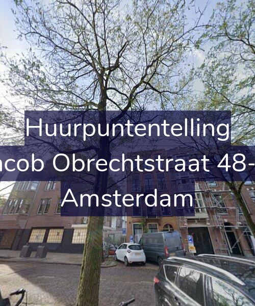 Foto gevel Huurpuntentelling voor Jacob Obrechtstraat 48-2, Amsterdam