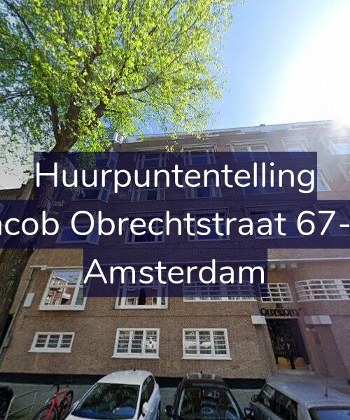 Foto gevel Huurpuntentelling voor Jacob Obrechtstraat 67-R, Amsterdam
