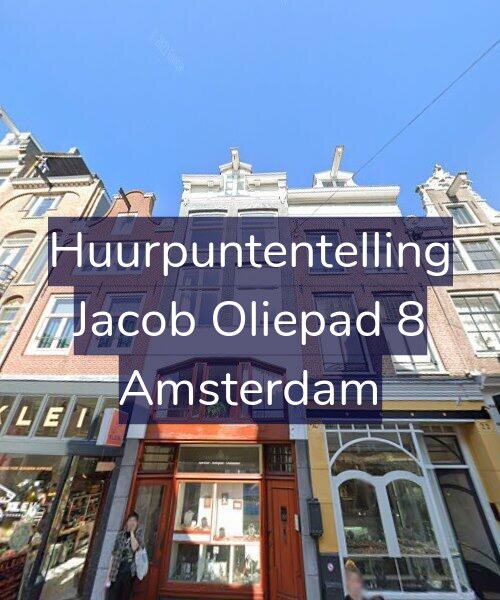 Foto gevel Huurpuntentelling voor Jacob Oliepad 8, Amsterdam