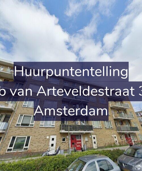 Foto gevel Huurpuntentelling voor Jacob van Arteveldestraat 35-C, Amsterdam