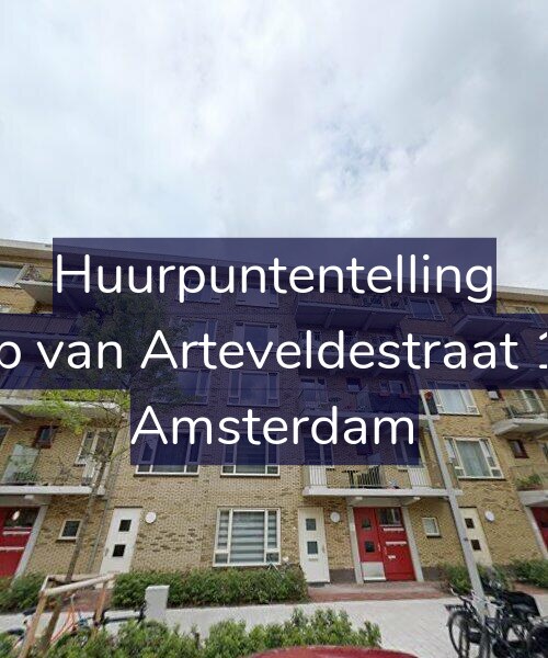 Foto gevel Huurpuntentelling voor Jacob van Arteveldestraat 15-D, Amsterdam