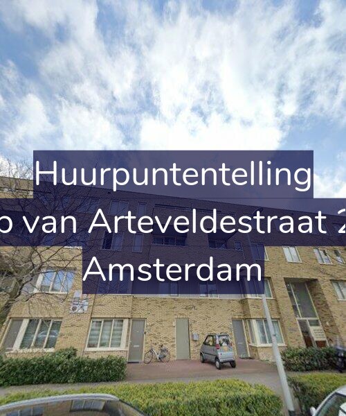 Foto gevel Huurpuntentelling voor Jacob van Arteveldestraat 24-H, Amsterdam