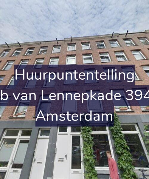 Foto gevel Huurpuntentelling voor Jacob van Lennepkade 394-1B, Amsterdam