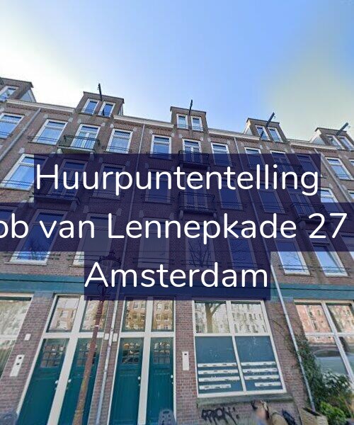 Foto gevel Huurpuntentelling voor Jacob van Lennepkade 271-D, Amsterdam