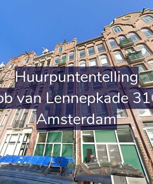 Foto gevel Huurpuntentelling voor Jacob van Lennepkade 316-D, Amsterdam