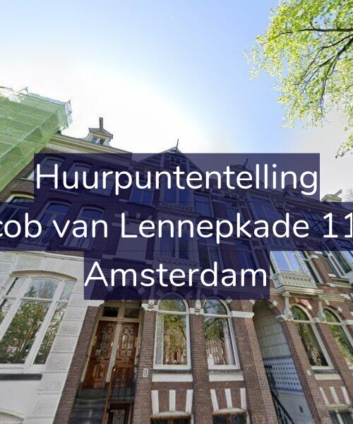Foto gevel Huurpuntentelling voor Jacob van Lennepkade 11-2, Amsterdam