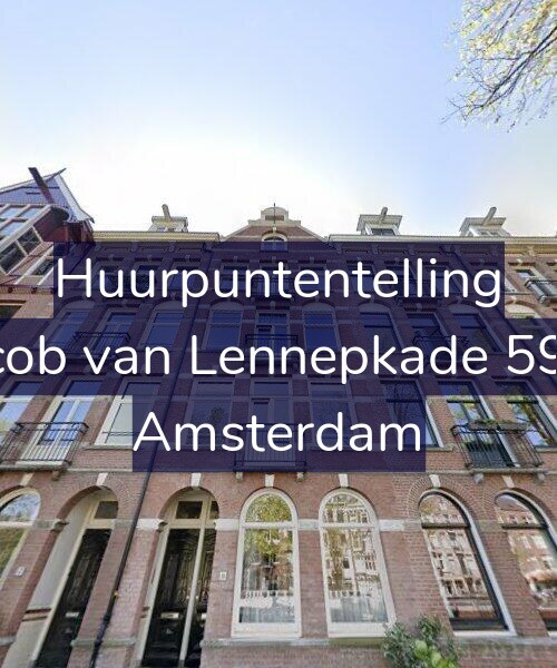 Foto gevel Huurpuntentelling voor Jacob van Lennepkade 59-3, Amsterdam