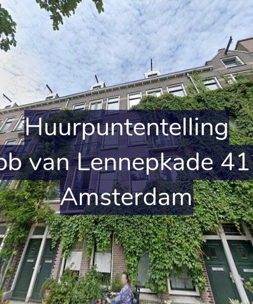 Foto gevel Huurpuntentelling voor Jacob van Lennepkade 412-B, Amsterdam
