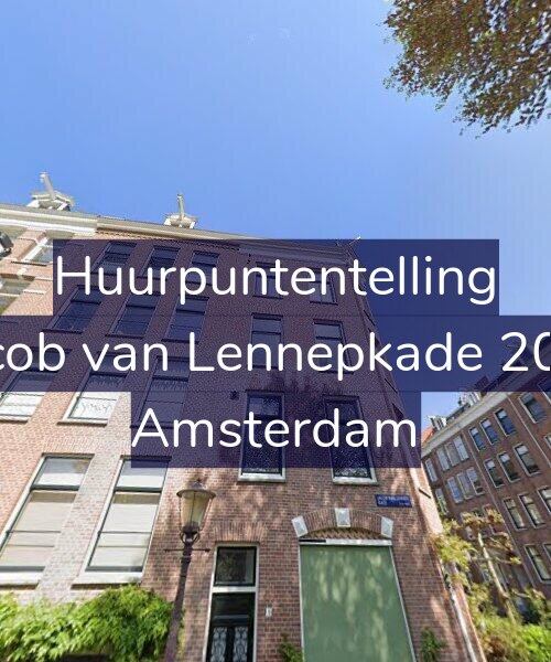 Foto gevel Huurpuntentelling voor Jacob van Lennepkade 20-2, Amsterdam