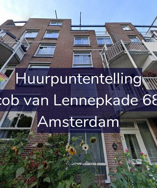 Foto gevel Huurpuntentelling voor Jacob van Lennepkade 68-F, Amsterdam