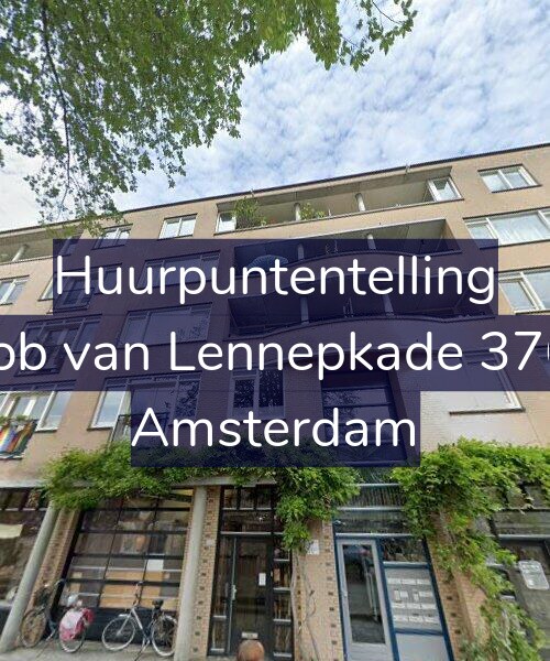 Foto gevel Huurpuntentelling voor Jacob van Lennepkade 376-B, Amsterdam