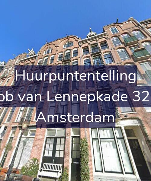 Foto gevel Huurpuntentelling voor Jacob van Lennepkade 320-3, Amsterdam
