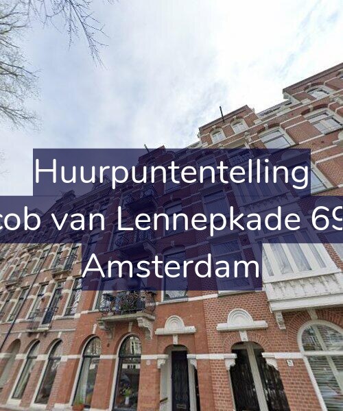 Foto gevel Huurpuntentelling voor Jacob van Lennepkade 69-2, Amsterdam