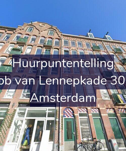 Foto gevel Huurpuntentelling voor Jacob van Lennepkade 308-E, Amsterdam