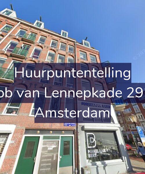 Foto gevel Huurpuntentelling voor Jacob van Lennepkade 292-C, Amsterdam